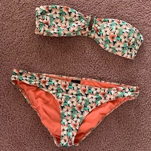 Floral Bandeau Bikini